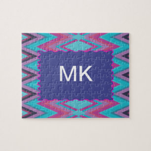 Lila und Aqua-Stämme