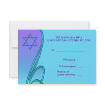 Lila und Aquamarines Blaues Bat Mitzvah UAWG