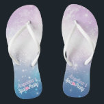 Lila und Blau mit rosa Wellness-Center-Blume des Flip Flops<br><div class="desc">Lila und Blau mit rosa Wellness-Center-Blume des Weiß-Sparks| drehen Sie Reinfälle um</div>