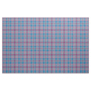 Lila und blaue karierte Stoffmuster Stoff