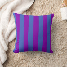 Lila und blaue Streifen