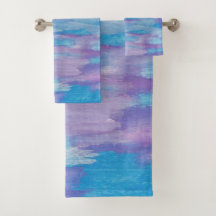 Lila und blauer Strudel