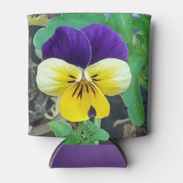 Lila- und Gelbblüte Dosenkühler