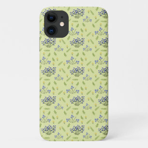 lila und gelbe Blumenmuster Case-Mate iPhone Hülle