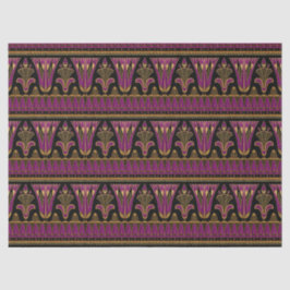 Lila und Gold Art Decoupage Tissue Paper Seidenpapier
