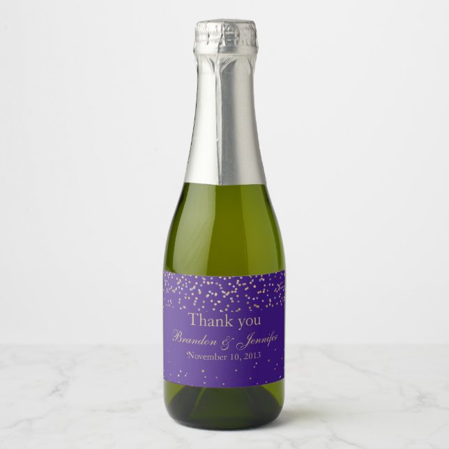 Lila und goldene Tafelweine (Vorderseite)