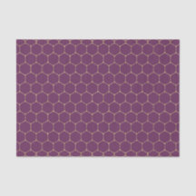 Lila- und GoldhoneyComb (Design 15 Lila Serie)