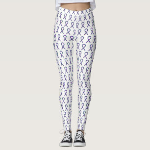 Lila und grüne Leggings