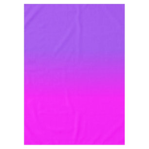 Lila und heißes Rosa Ombre Schatten-Neonfarbe Tischdecke