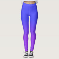 Lila und helle blaue Ombré Schatten-Neonneonfarbe