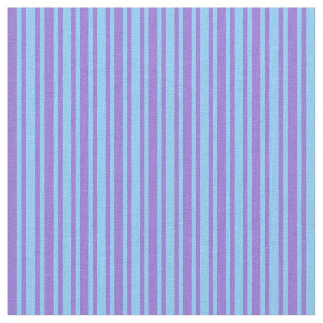 Lila und helles blaues Muster Stoff (Nahaufnahme)