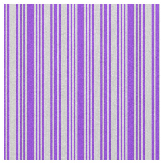 Lila und hellgraues Muster Stoff (Nahaufnahme)