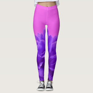 Lila und Himbeere Leggings