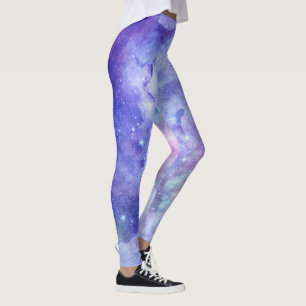 Lila und Lavendel Leggings