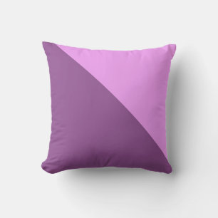 Lila und Lilac Blockkunstkissen Kissen