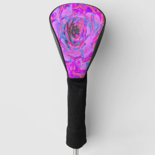 Lila und Magenta Sukkulente Sedumrosette Golf Headcover