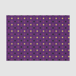 Lila- und Mehrformat Polka Dots 02 Seidenpapier