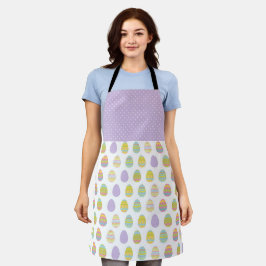 LILA- UND PASTELFARBIGE OSTEREIER SCHÜRZE