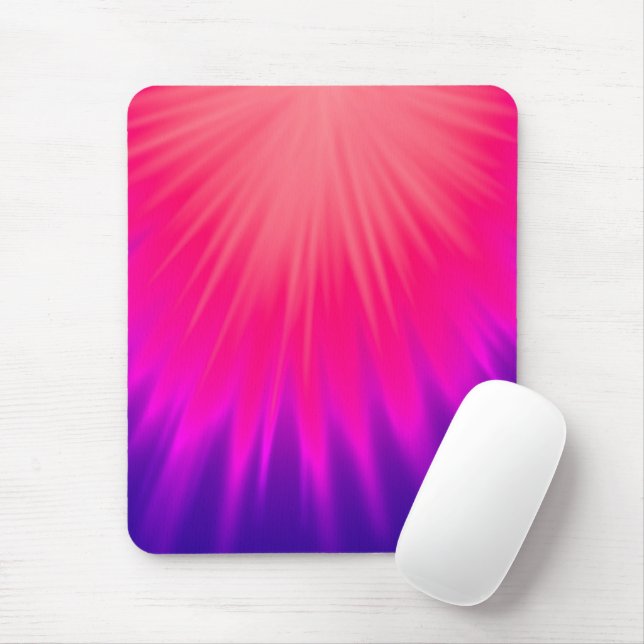 Lila und rosa Abstrakt Mousepad (Mit Mouse)
