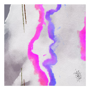 Lila und rosa Farbe Abstrakt Fotodruck