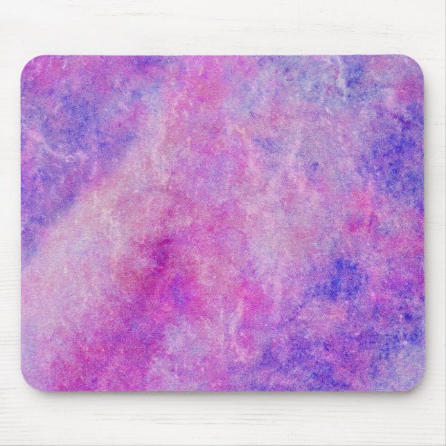 Lila und rosa Regenbogen Farbe Farbe Mousepad (Vorne)