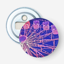 Lila und rosa Riesenrad