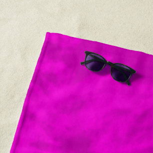 Lila und Rosa Tie Dye,  Strandtuch