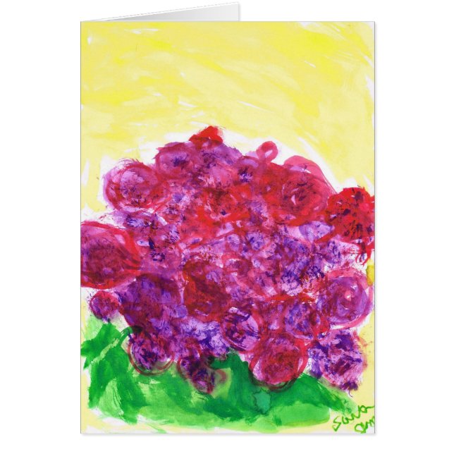 Lila und Rote Rosen (Vorne)