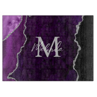 Lila und silberer Marmorschlauch