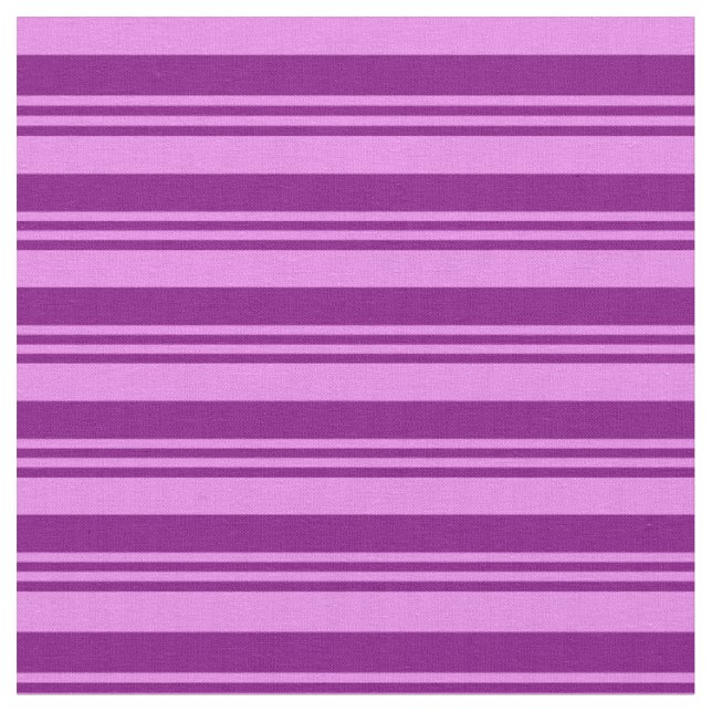 Lila und violette Linien Stoff (Nahaufnahme)
