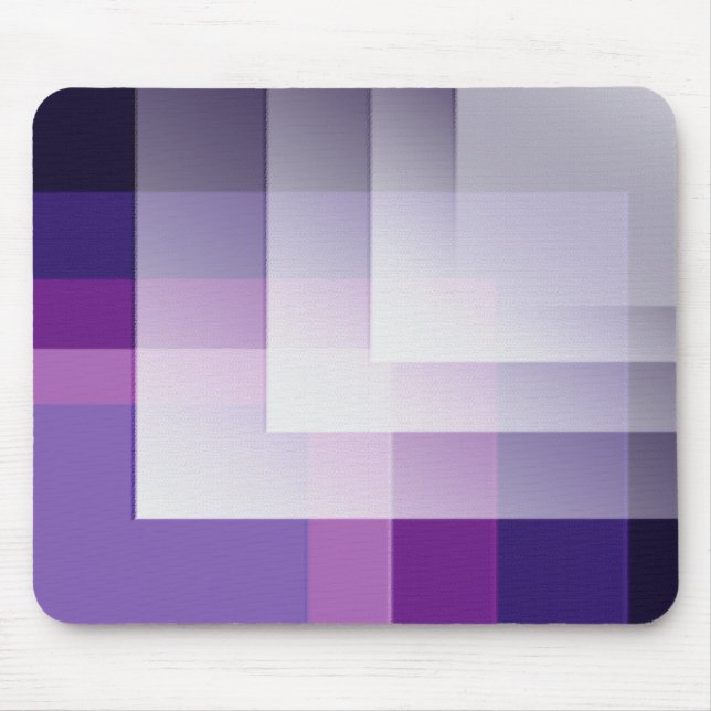 Lila und weiß mousepad (Vorne)