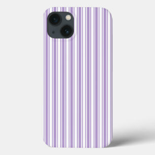 Lila und weiße Candy-Streifen Case-Mate  iPhone Hülle