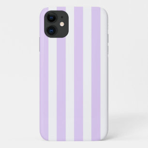 Lila und weiße Streifen Case-Mate iPhone Hülle