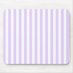 Lila und weiße Streifen Mousepad