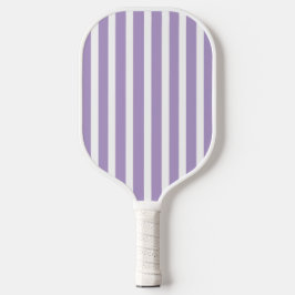 Lila und weiße Streifen Pickleball Paddel Schläger