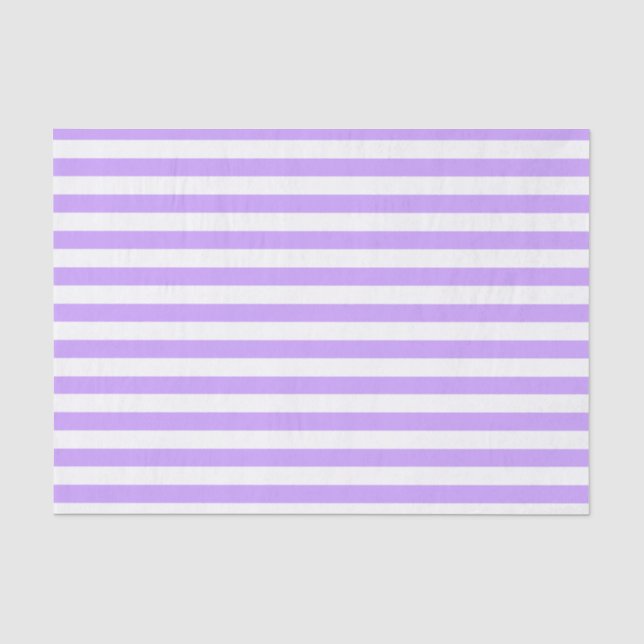 Lila und weiße Streifen Seidenpapier (Vorderseite)
