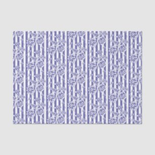 Lila und weißes Chintz Seidenpapier