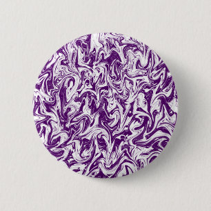 Lila- und Weißwirbel Button