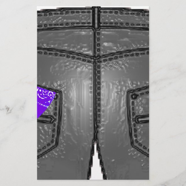 Lila Verlassen Hanky (Vorderseite)