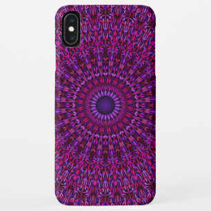 Lila verzierter Mandala Case-Mate iPhone Hülle