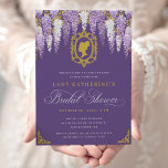 Lila Vintages Brautparty Einladung<br><div class="desc">Treten Sie ein in eine Welt zeitloser Eleganz und Eleganz mit unseren Lila Vintagen Brautduscheinladungen. Diese Einladungen, die den romantischen Charme der Regency-Ära verehren, sind dafür konzipiert, die Herzen der zukünftigen Braut zu erfassen und eine perfekte Mischung aus Vintagem Reiz und moderner Eleganz zu schaffen. Diese Einladung ist ein visueller...</div>