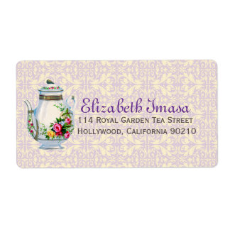 Lila Vintages französisches Tea-Party