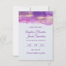 Lila Violett Mauve Lavender RETTETEST Save The Date