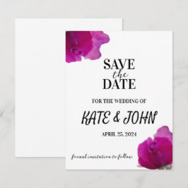 Lila Violett Save The Date