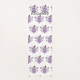 Lila violette Farbe in Farbton, dezent Yogamatte