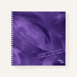 LILA violette Haze mit SPWW-Freisetzung Notizbuch