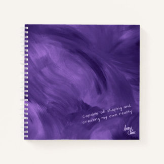 LILA violette Haze mit SPWW-Freisetzung Notizbuch