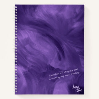 LILA violette Haze mit SPWW-Freisetzung Notizbuch