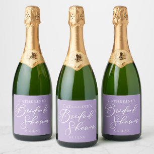 Lila Violette Hochzeitsdusche Party Personalisiert