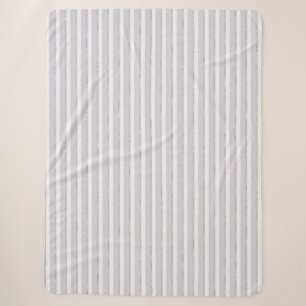 Lila Violetter Funkelnde Glitzer Streifen   Sherpadecke
